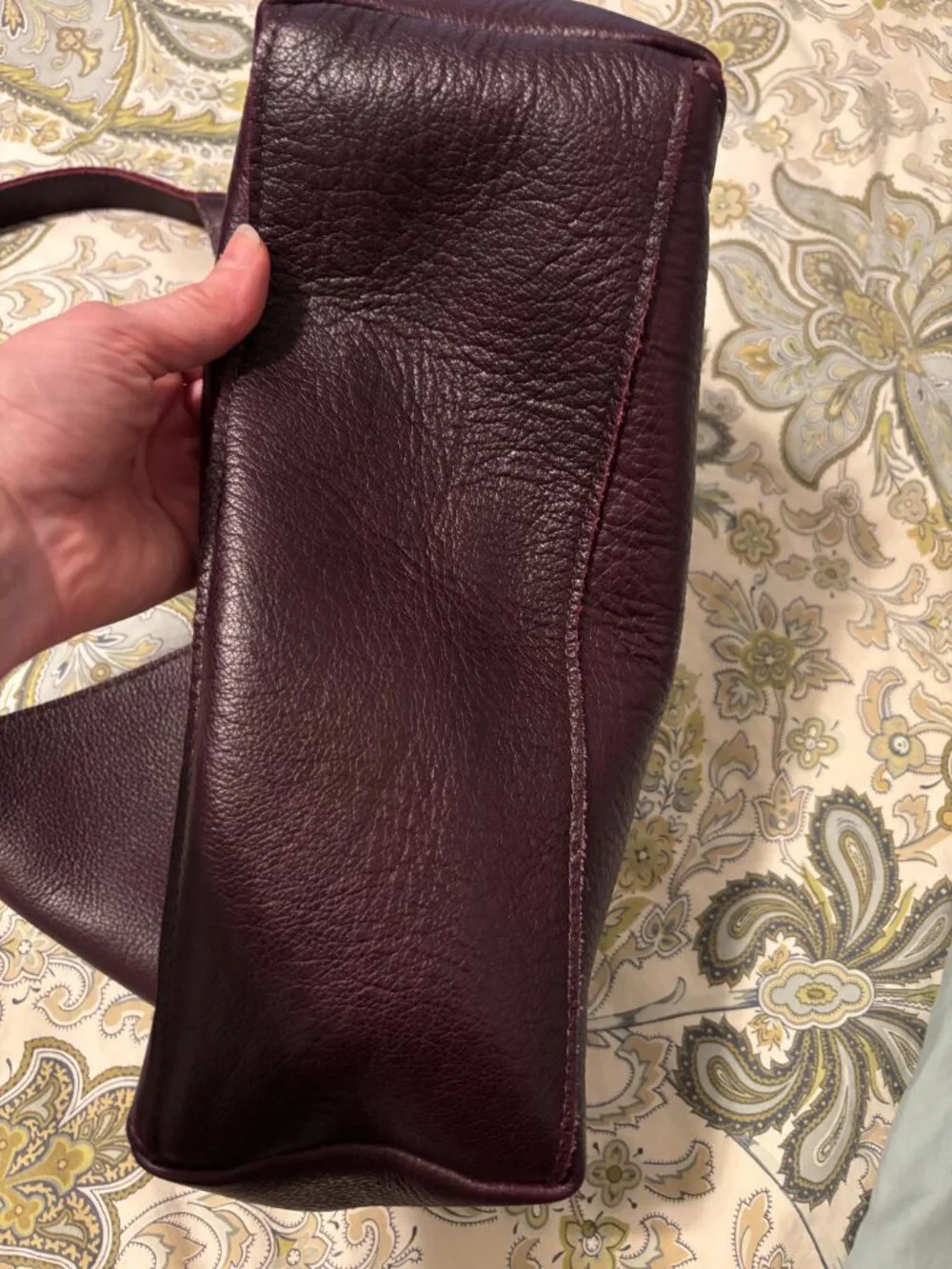Plum Oversized Naomi - Portland Leather Goods
